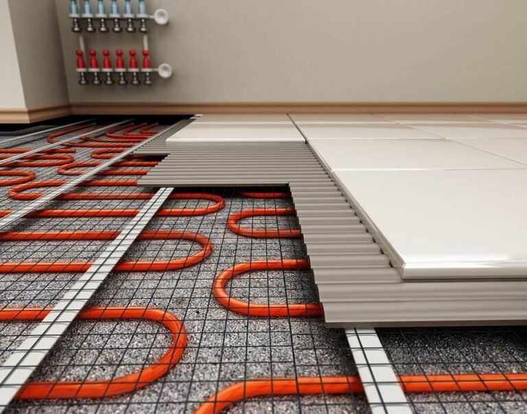 hydronic floor heating